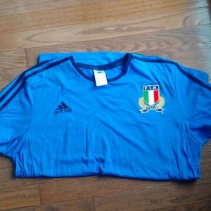 Adidas T-shirt XL Blue